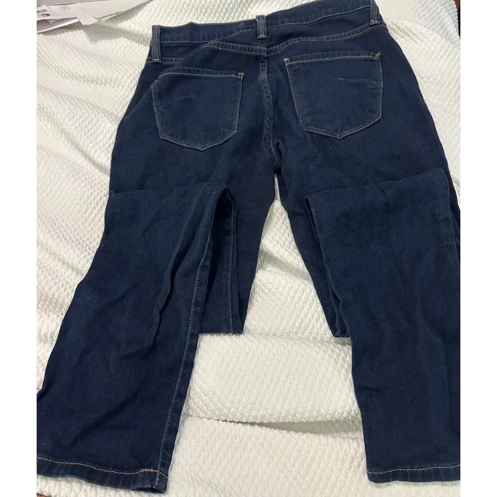 James Jeans Randi Mid Rise Skinny Jeans Dark‎ Wash Denim Women's Size 26